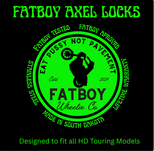 Fatboy Axel Locks for HD Touring Models