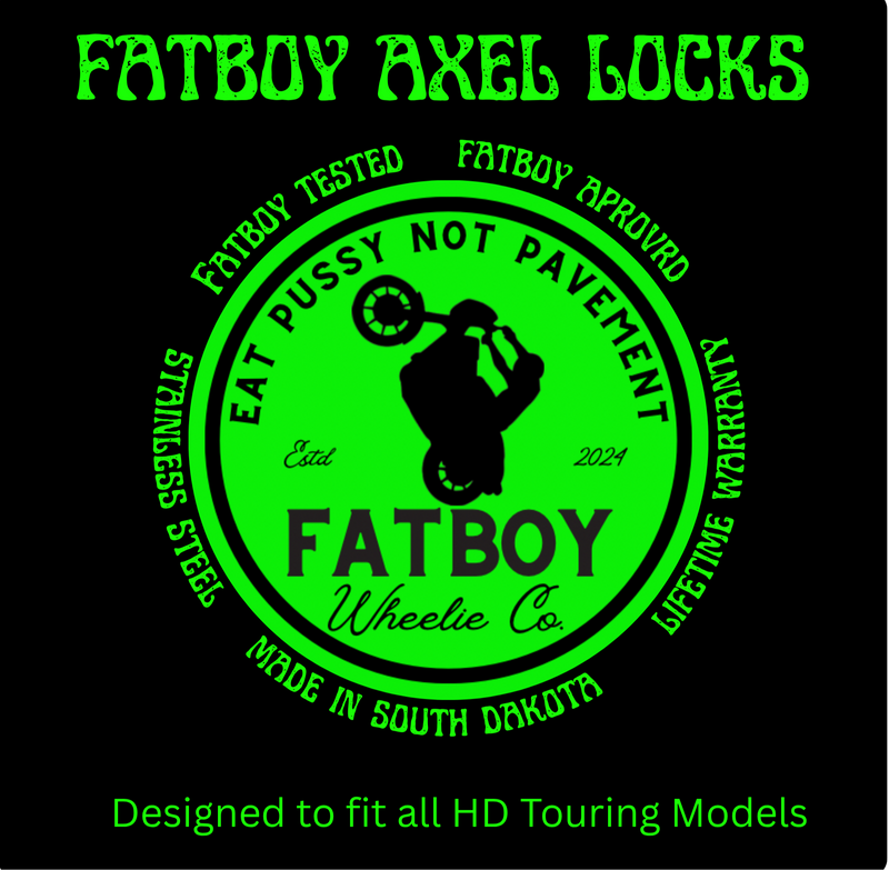 Fatboy Axel Locks for HD Touring Models