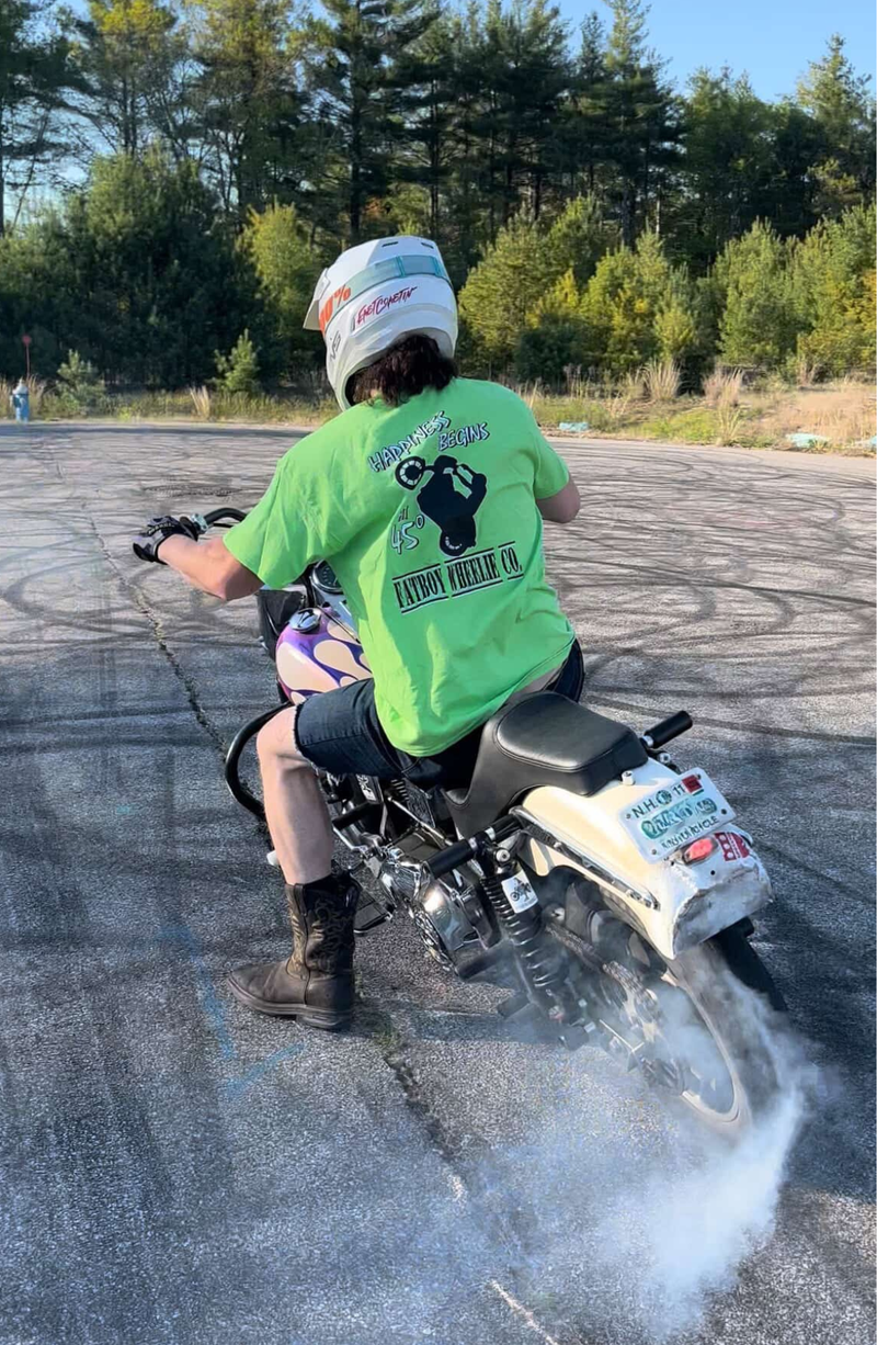 Happiness Begins At 45° T-Shirts